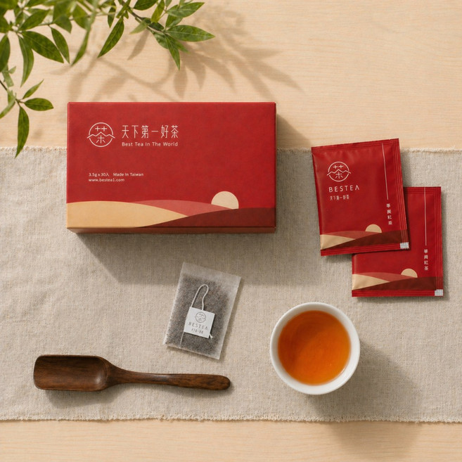 BESTEA 華崗紅茶茶包 30入, 1盒,不需提袋