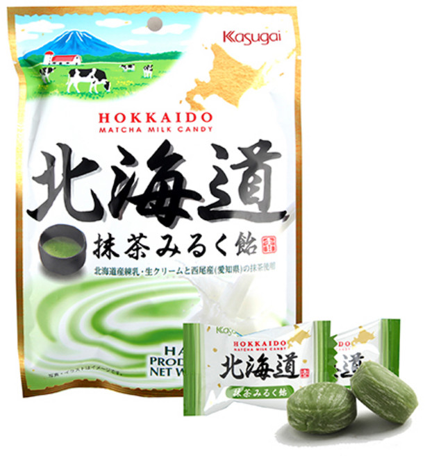 카수가이 훗카이도 마차밀크 캔디 81g, 5개