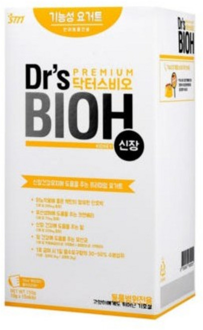 에스틴 반려동물 닥터스비오 기능성 요거트 영양제, 1개, 15회분, 신장