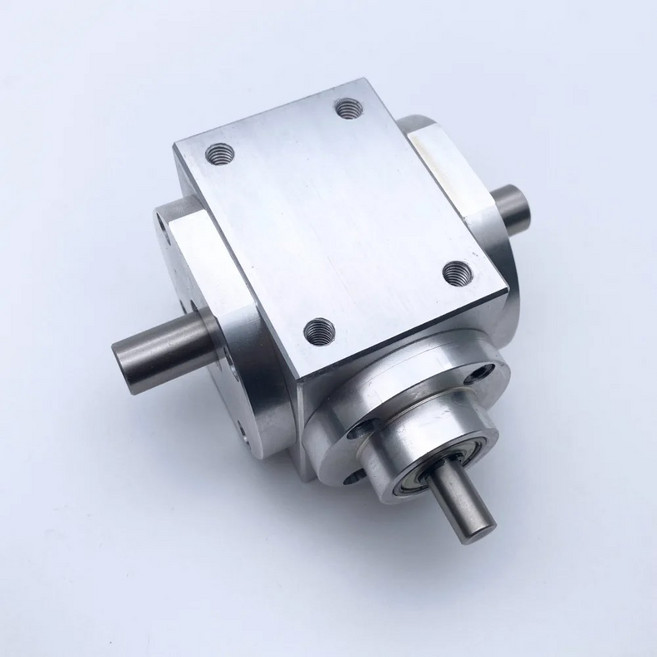 1 2 베벨 합금 직각 드라이브 8MM 나선형 40T 샤프트 20T 박스 단일/이중/3 12MM 알루미늄 1M 기어 변속기 반전, 8MM 12MM Shaft, Double Out ts