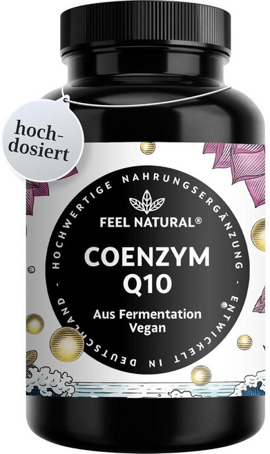 독일 필네추럴 Feel Natural Coenzyme Q10 코엔자임 큐텐 200mg 비건 캡슐, 1개, 120정