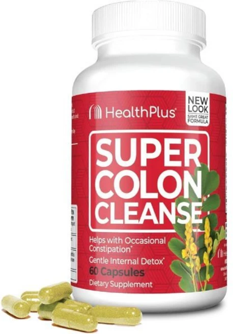 탄수화물 벌크업 단백질 영양 헬스 플러스 슈퍼 콜론 클렌즈 15일분 부드러운 장 청소 디톡스 차전자피 프로바이오틱스 소화 60캡슐, 1개 - 쿠팡