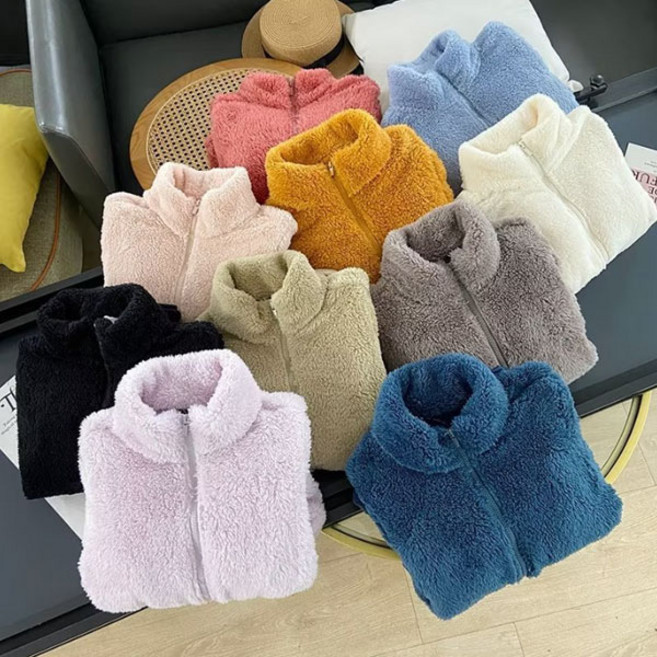 (3시 당일출고) 마더라이크 양털 후리스 집업 플리스