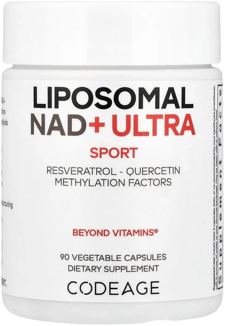 코드에이지 리포조말 NAD 울트라 센츄리온 90캡슐 레스베라트롤 퀘르세틴 리보플라빈, 1개, 90정 - 쿠팡