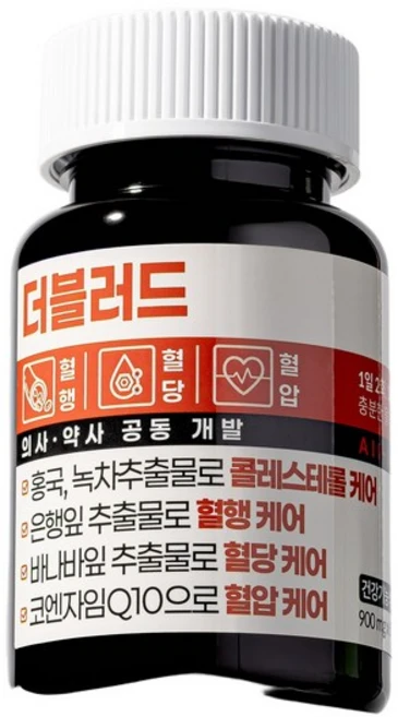 더블러드 올인원 혈관 혈압 혈당 혈행 콜레스테롤 케어 관리 영양제, 1 - 쿠팡