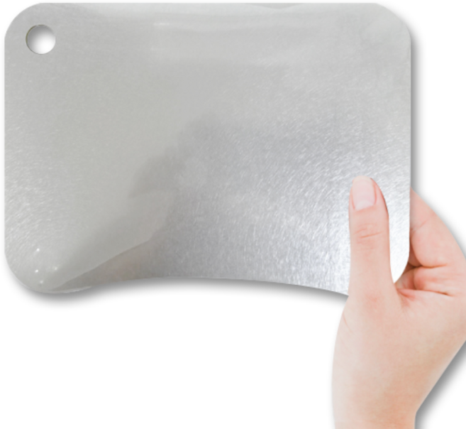 철든남자 국내제작 다용도 위생 양면 미니 스텐 도마, 1개, 메탈릭실버