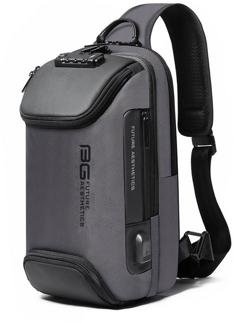 밴지 뉴엔 락시스템 여행용 미니 메신저백 V21