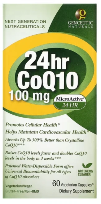 젠슈틱 내추럴스 코큐텐 100mg 60베지캡슐, 1개, 60정 - 쿠팡