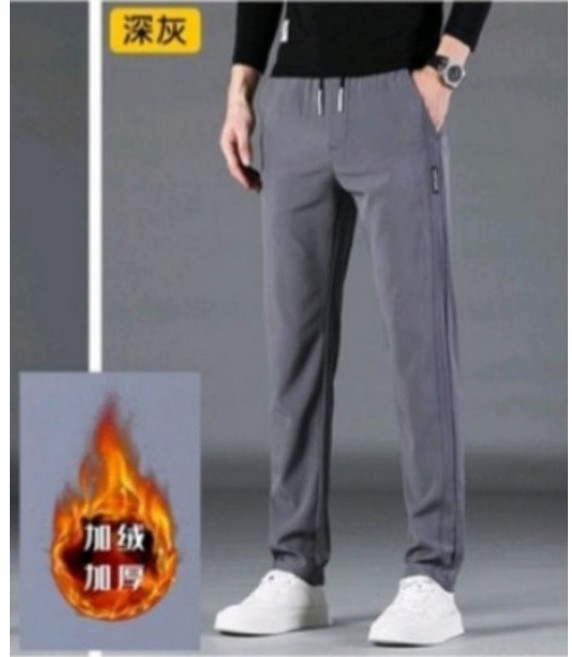 加絨運動休閒褲 男女同款 刷毛保暖居家褲