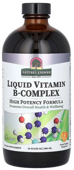 네이쳐스엔서 액상 비타민B-복합체 맛있는 귤 맛 480ml, 1개, 473.176ml - 쿠팡