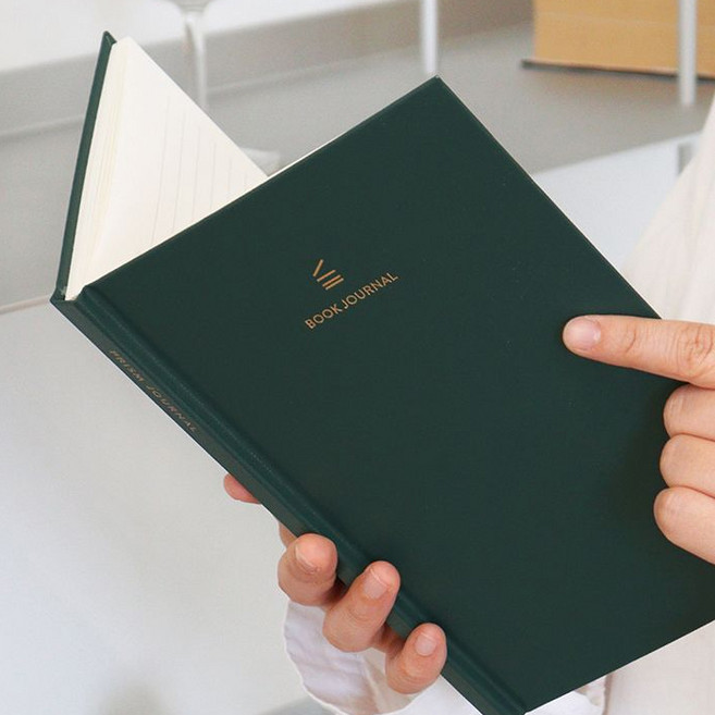 성인 독서기록장 독후 기록 필사 양장 노트, 03.포레스트