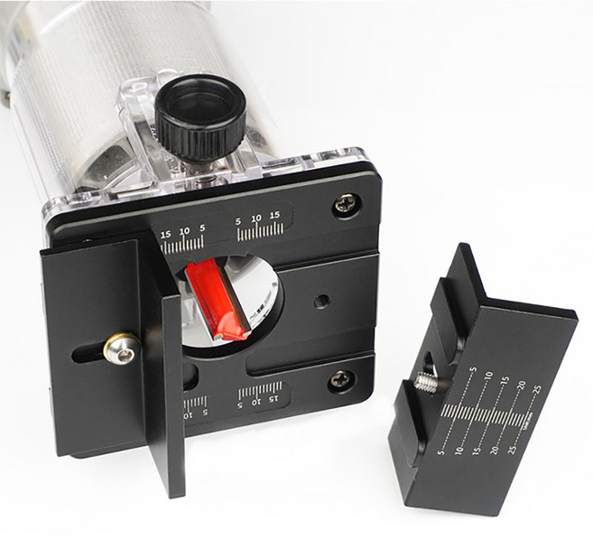 마끼다 RT0700C 트리머 전용 장부 테논 홈파기 지그 MR-Tenon Jig01, 1개