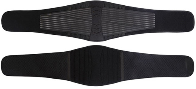 나나힐 얇은 허리보호대 티안나는 슬림 복대 여름용 사계절 남녀공용, 1개