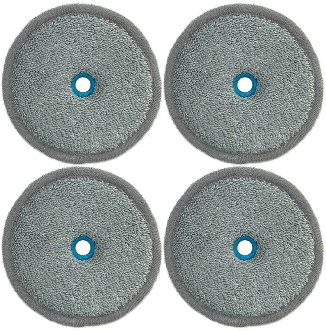 삼성 제트 청소기 물걸레패드 호환 리필 비스포크 물걸레청소기 극세사 걸레 패드, 4개