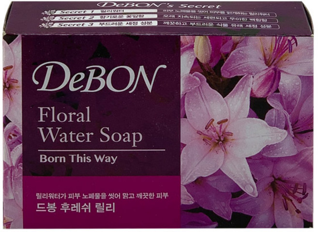 드봉 후레쉬 릴리 비누 90g 1개