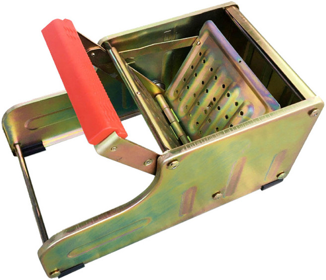 명진 마포걸레 발 짤순이 대걸레 탈수기, 아연색, 1개