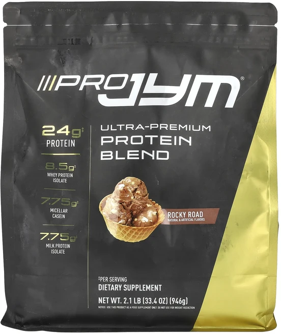 새해 건강을 선물하세요 JYM Supplement Science Pro JYM 울트라 프리미엄 단백질 혼합물 Rocky Road 946g(2.1lb) 특별관리진행, JYMSupplementScienceProJYM울트라프, 946g, 1개 - 쿠팡