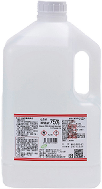 克司博 75%藥用酒精 4L, 1桶