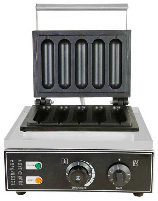 핫도그 와플 기계 카페 롱 크로플 스틱 긴 와플기 업소용 멀티 머신, 직경 33 길이 180mm