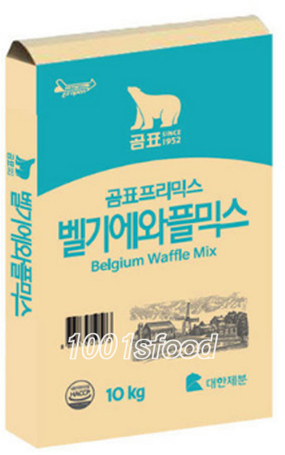 곰표 대한제분 벨기에 와플믹스, 10kg, 1개