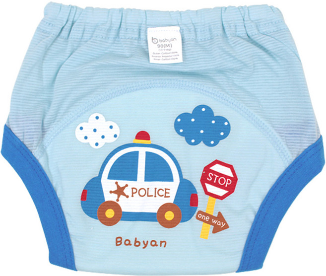 베이비앙 국내산 무형광 3중 배변훈련팬티 모음전(오후5시이전 주문건 익일도착), 39_3중 배변훈련팬티 폴리카 L, 1개