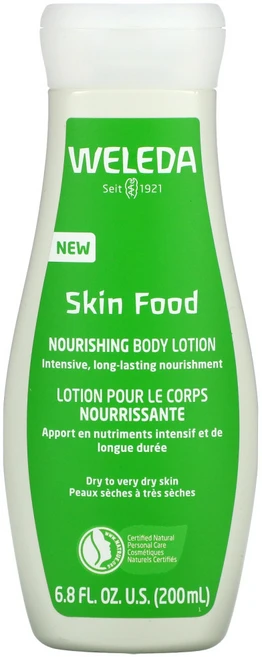 Weleda 스킨푸드 영양 바디 로션 6.8 fl oz (200 ml) 1팩, 1개, 200ml - 쿠팡