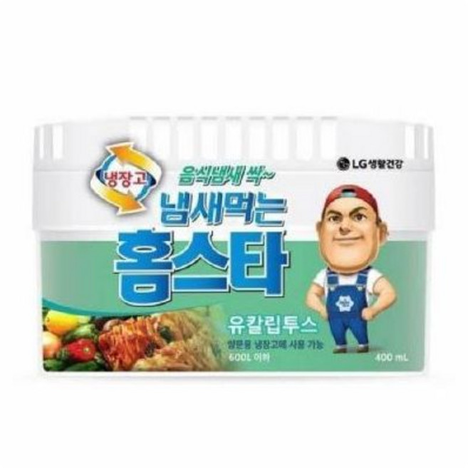 냄새먹는 홈스타 냉장고용 유칼립투스 400ml, 1개