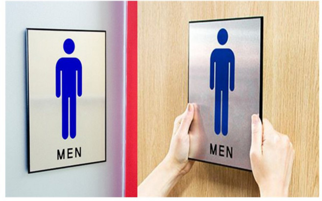젤리25 남여 화장실 표지판 화장실표지판, 여자