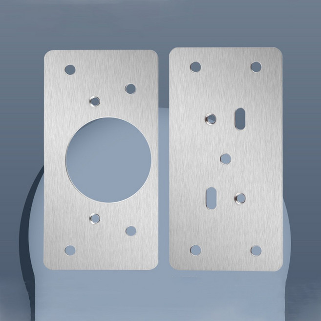 미즈코스 2p 보강판 싱크대 댐퍼 장롱 댐핑 세트 찬장 경첩 문짝 수리, 2세트