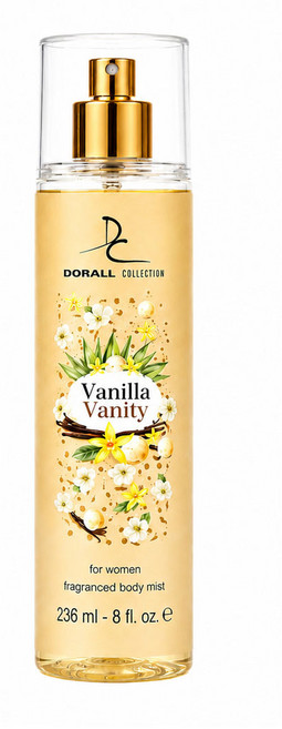 도랄콜렉션 올인원 퍼퓸 샤워코롱&바디미스트 바닐라베니티, 1개, 236ml