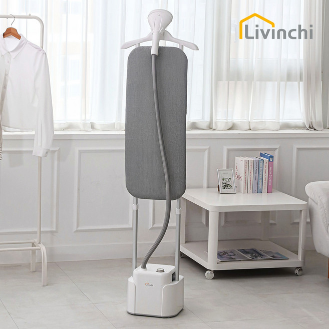 리빈치 클린핏 스탠드 스팀다리미 새틴 화이트 LGS-150
