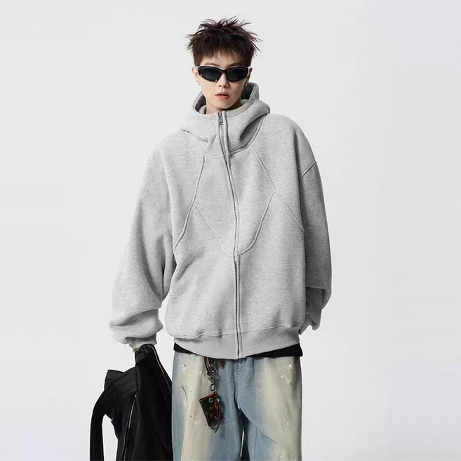 SELEAD 남자후드집업 얇은후드집업 투웨이후드집업 커플맨투맨