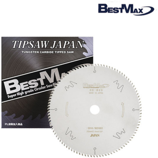 [베스트맥스] GH255-10024 / 목공용 원형톱날 10인치 225mm 100날, 1개