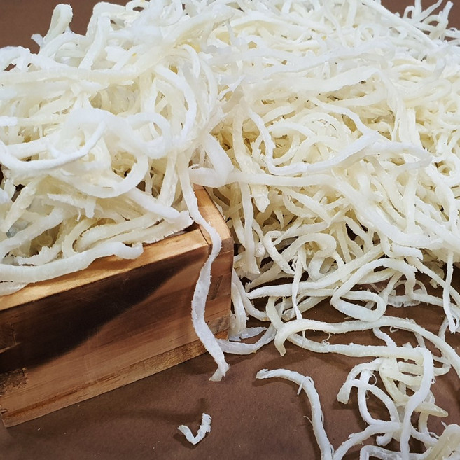 [포항 죽도시장 쇼핑몰] 백진미채 주전부리 반찬 술안주, 1개, 300g
