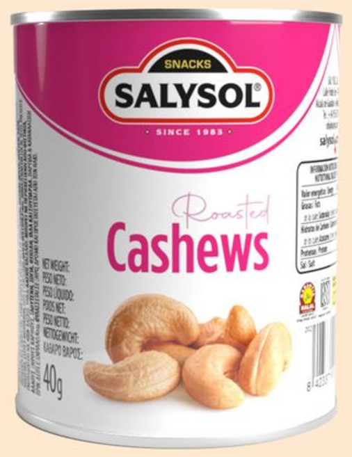 [살리솔] 캐슈넛 40g 스페인 견과류, 1개