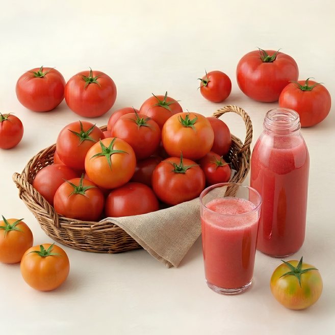 [바른상회]주스용 토마토, 1박스, 5kg