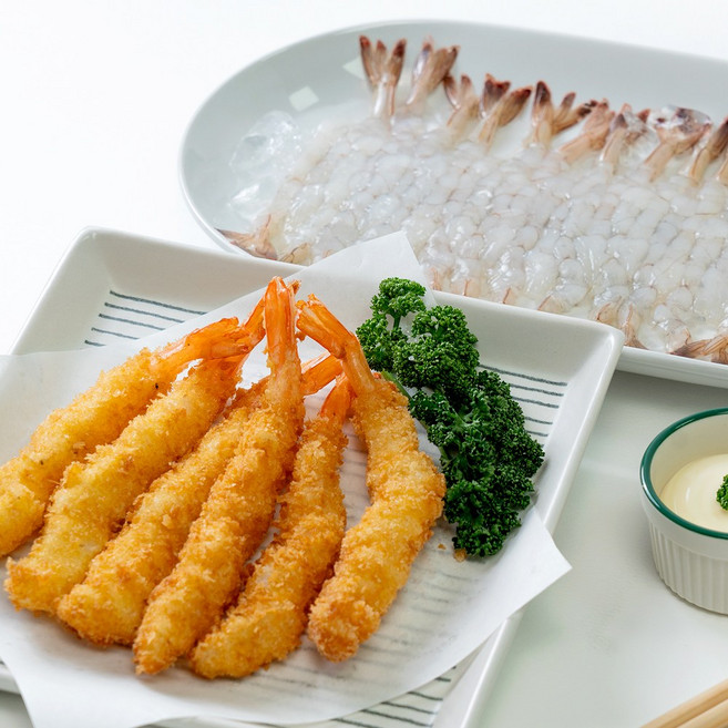 튀김용 노바시새우 손질 새우, 1개, 40미(300g)