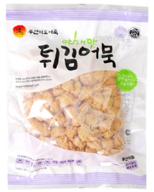 부산어묵 미도어묵 튀김어묵 야채맛 볼어묵, 1개, 700g