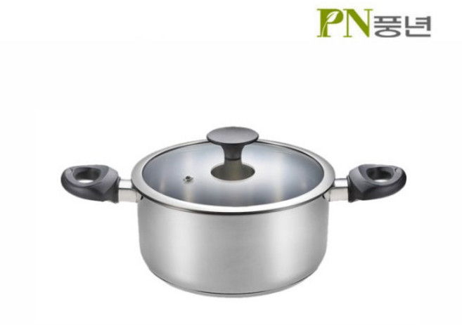 PN(풍년) 뉴 루체IH 냄비 NLCPT-16B/NLCPT-18C/NLCPT-20C/NLCPT-24C/NLCPT-24CL/NLCPT-24CW/NLCPT-28CW 인덕션사용, NLCPT-18C(IH)_양수