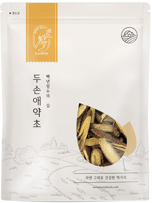두손애약초 우즈베키스탄 수입 감초 뿌리 감초차 300g, 1개