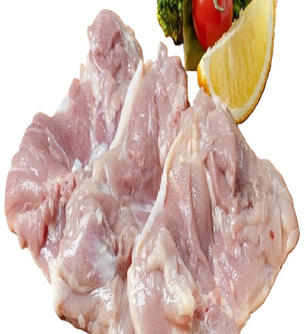 푸르델리 국내산 냉동 생 닭정육(닭다리살) 2kg 1팩 (30g 조각정육), 1개