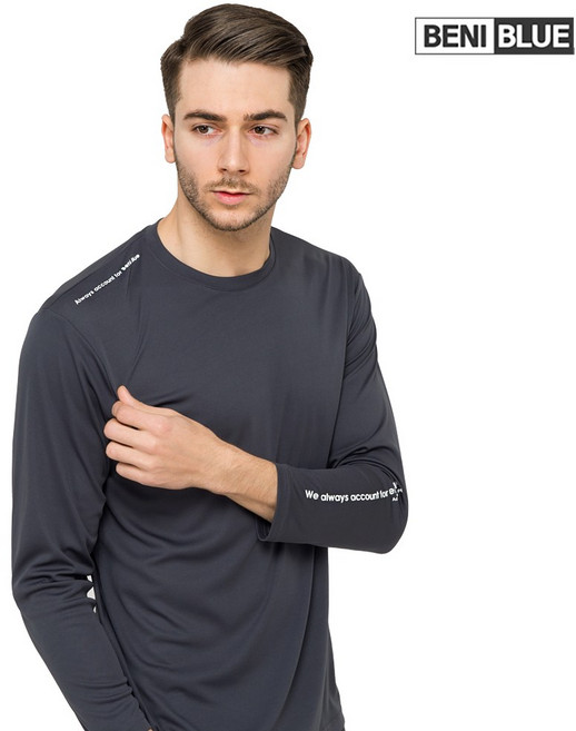 어카운트 긴팔 쿨티셔츠_B02TS108 95~140까지 빅사이즈