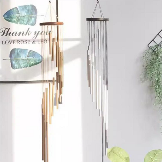 뚱보 풍경 정원 바람종, 실버 풍경종