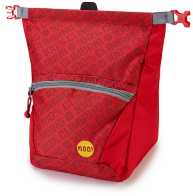 [문]Moon Bouldering Chalk Bag / 문보드 볼드링 초크백, 레드, 1개