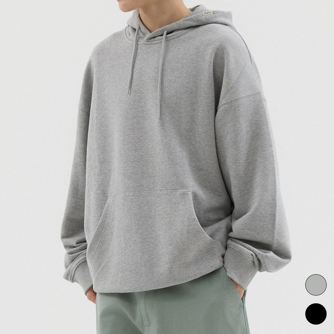 트래드클럽 베리 트레이닝 스웨트 오버 후드티 (2컬러 S~5XL)