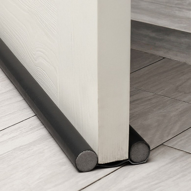 가려거든 외풍차단 간편설치 문풍지 문틈막이 블랙, 2개