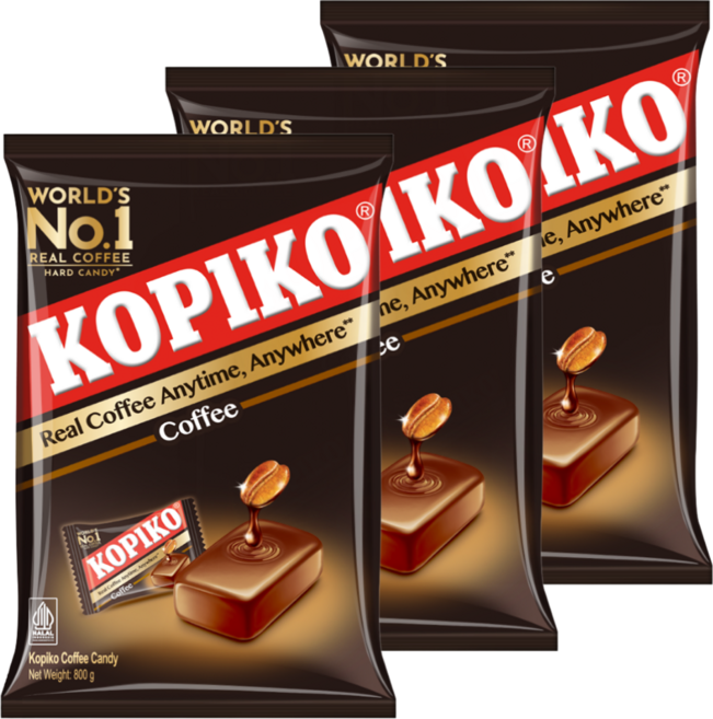 코피코 커피맛 캔디, 800g, 3개