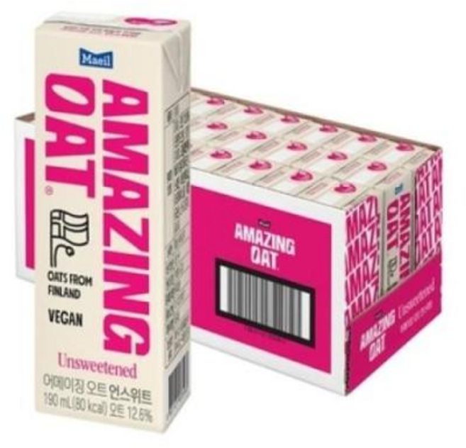 매일 어메이징오트 언스위트 190mlx24개입box, 단품, 단품