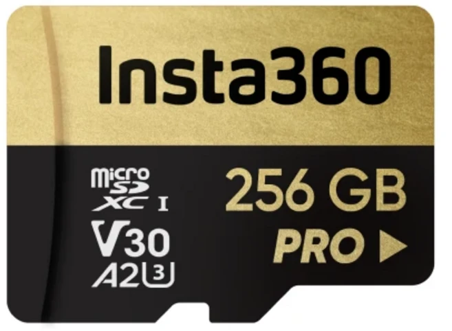 인스타360 X4 ONE RS용 마이크로SD 카드 메모리 64GB 128GB 탈착식 카메라 액세서리, 02 No packaging 256GB, 1개