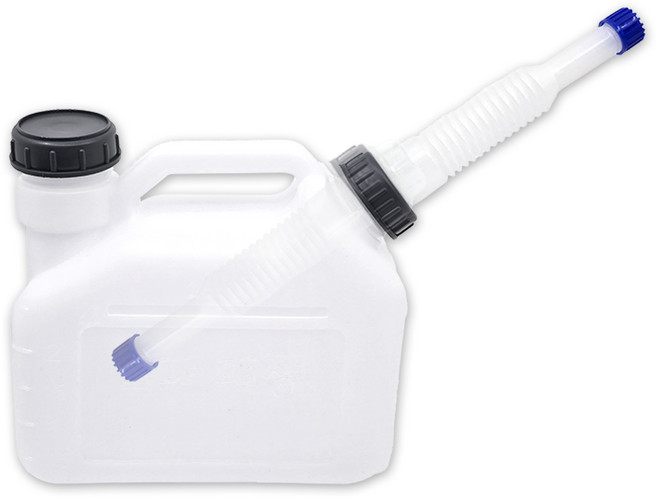 꼬마대장 연료혼합통 예초기엔진톱용 2.5L 오일배합통, 1개